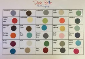 Dixie Belle Color Chart