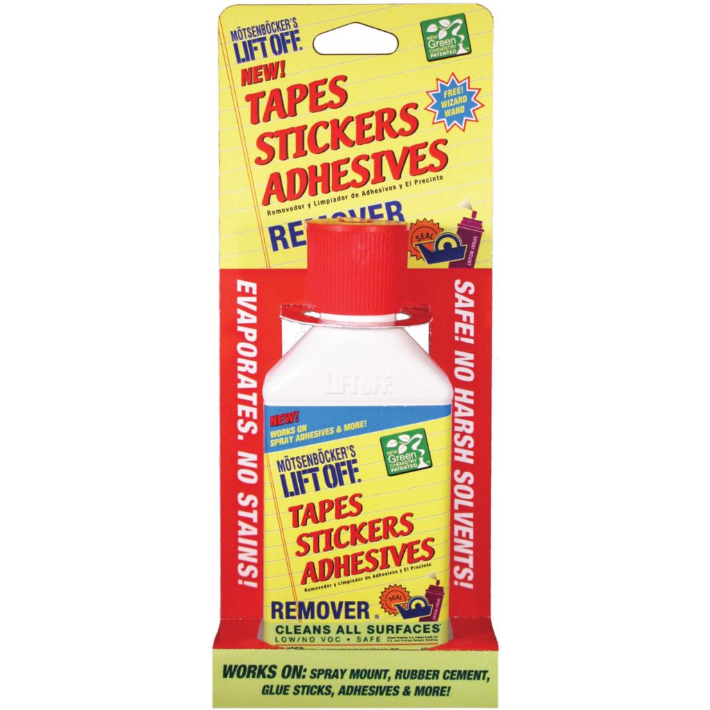 Lift Off Tape Sticker Adhesive Remover