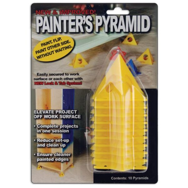 Painter's Pyramid Stands, Yellow