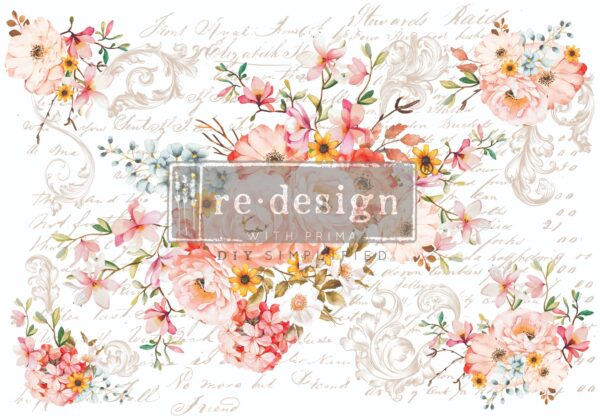 Redesign Transfer Rose Celebration 44.0 X 30.0 ID. 635480