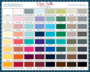 dixie belle color chart