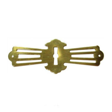 D 1810 Flush Mount Lock Set Brass Plated