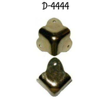 LARGE Trunk Corner  D4434 1-3//8/" x 1-3//8/" x 1-3//8/" Brass Plated