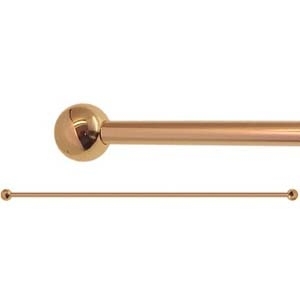 Polished Brass Finish Morris Chair Rod 