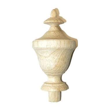 BED POST FINIAL - PINE W8-6229