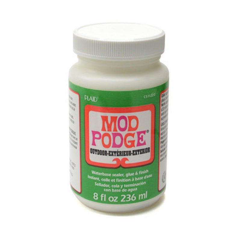 Mod Podge Waterbased Dishwasher Safe Sealer, Glue and Finish for