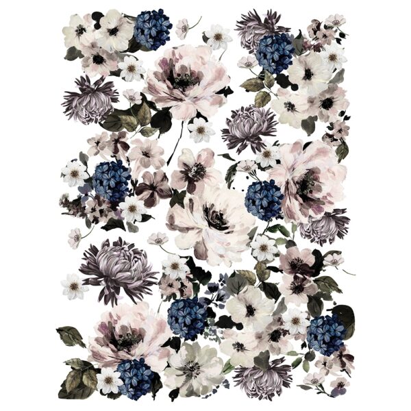 Re-Design - Decor Transfers - Dark Floral