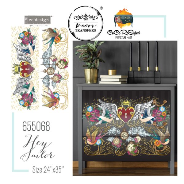 CECE Hey Sailor Decor Transfer Redesign by Prima - Image 3