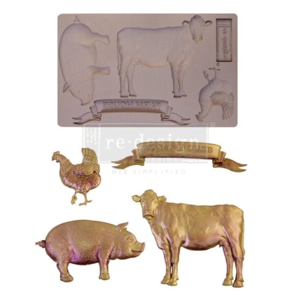 Farm Animals mould by Redesign with Prima