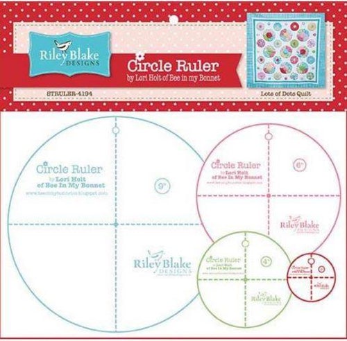 Riley Blake Designs Circle Ruler by Lori Holt STRULER-4194