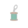 Lori Holt Stitch Sea Glass Spool Charm