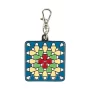 Chunky Thread Granny Square Enamel Happy Charm