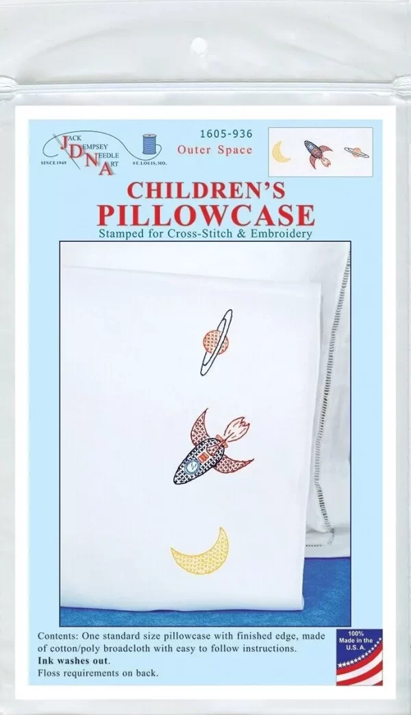 Outer Space Children’s Pillowcase